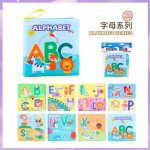 Alphabate Learning Baby Cloth Book – Washable & Tear Resistant