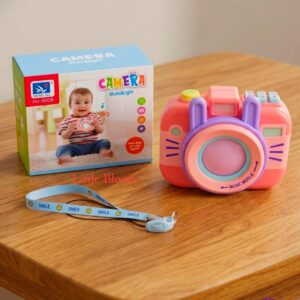 Musical & Light-Up Baby Camera Toy